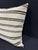 Contemporary Turkish Hemp Pillow Cushion Natural Beige Brown Pillow Cushion Cover 24x24 For Sale - Image 3 of 4