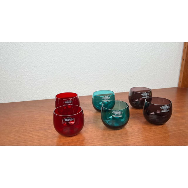 Mid-Century Modern Drinking Glasses from Nuutajärvi Notsjö, Finland, 1960s, Set of 6 For Sale - Image 12 of 18