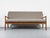 Elegant Senator sofa in high-quality teak, designed by Professor Ole Wanscher. The sofa impresses with its clean lines and...