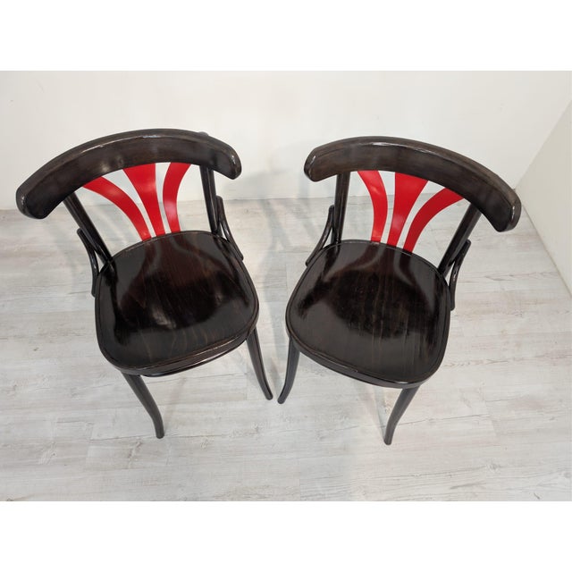 Vintage Ton 25 Chair in Beech, 1965 For Sale - Image 14 of 17