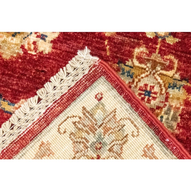 Middle Eastern Rug in Wool For Sale - Image 6 of 11