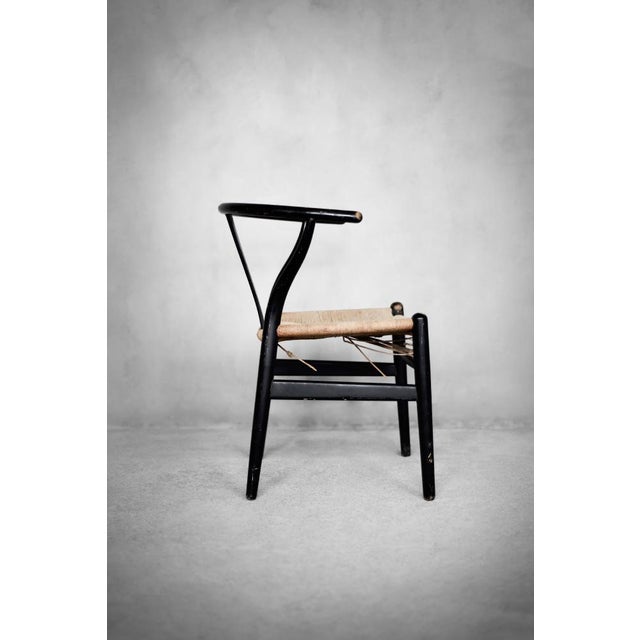 Mid-Century Danish Modern Oak CH24 Wishbone Chair by Hans J. Wegner for Carl Hansen & Son, 1960s For Sale - Image 14 of 18