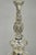 Mid 20th Century International Victorian Silver Plate Floral Repousse Candlestick Table Lamp Pair For Sale In Philadelphia - Image 6 of 18