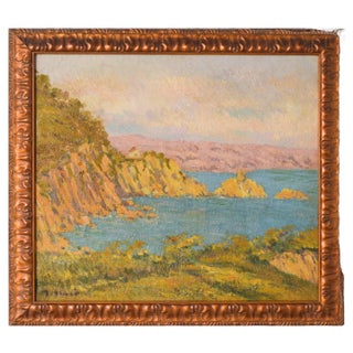 Magi Oliver Bosch, Impressionist Landscape, Oil on Canvas, Framed For Sale