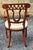 Set of 8 Late 20th Century Fratelli Sanvito Neoclassical Fruitwood and Upholstered Dining Chairs For Sale - Image 14 of 16