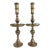 Oversize Brass Altar Candle Holders -- A Pair For Sale