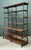Vintage French Plank Wood Etagere For Sale - Image 9 of 12