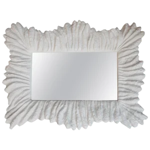 Faux Coral Mirror