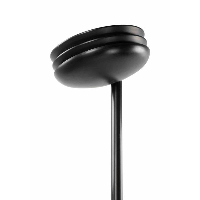 Vintage floor lamp realized by italian manufacture in 1980s. Metal and plastic. Very Good condition. Up to 250V (Europe/UK...