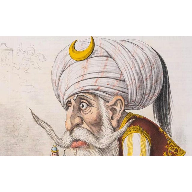 Late 19th Century Augusto Grossi, Russo-Turkish War Caricature, 1877, Paper For Sale - Image 5 of 9