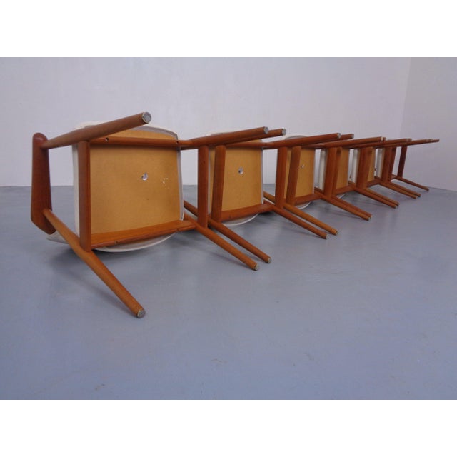GM11 Teak Armchairs by Svend Aage Eriksen for Glostrup, Denmark, 1960s, Set of 6 For Sale - Image 13 of 18