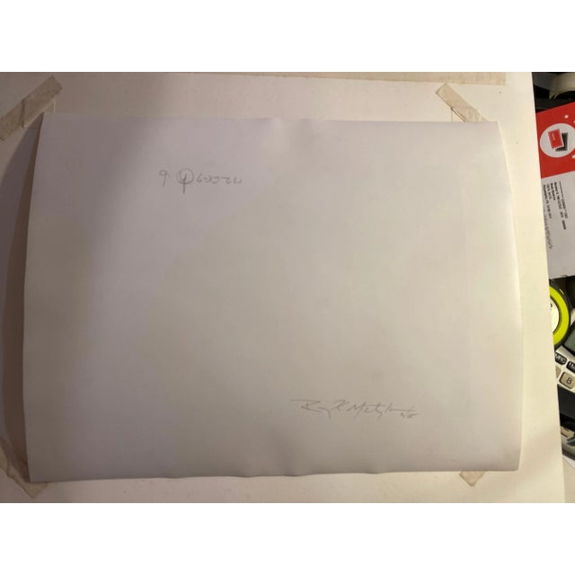 1980s Photograph with Picket Fence by Ray Metzker For Sale - Image 9 of 9