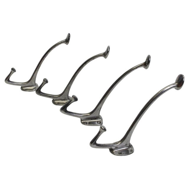 Vintage Art Deco Coat Hooks from Adolf Loos for Cafe Capua, 1913, Set of 4 For Sale - Image 14 of 14