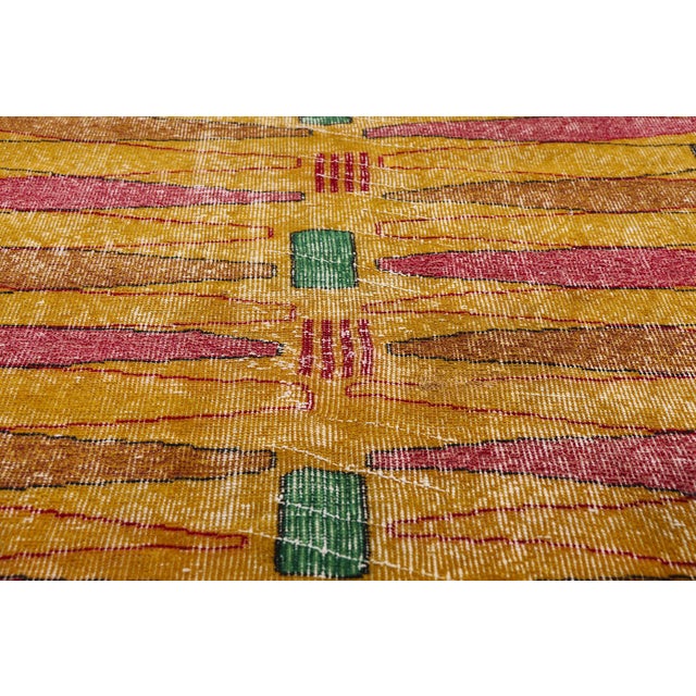 Mid 20th Century Zeki Muren Vintage Turkish Sivas Rug, 03'08 X 07'01 For Sale - Image 5 of 10