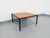 Vintage Modernist Square Coffee Table in Teak and Black Metal, 1960s For Sale - Image 12 of 16