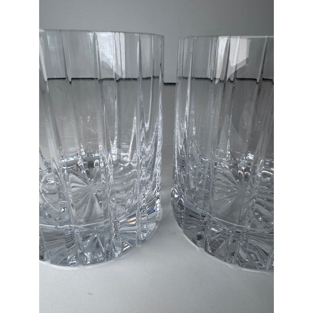 Crystal Rocks Glasses, Set of 6 For Sale - Image 4 of 9