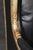 Maison Jansen Genuine Leather Gilt and Paint Decorated Grand Scale Bergere Chair For Sale - Image 15 of 15