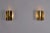 Vintage Swedish Brass Wall Lights, 1960s, Set of 2 For Sale - Image 4 of 11