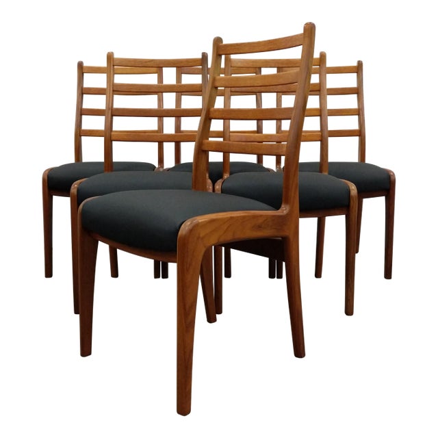 Set of 6 Vintage Mid Century Modern Dining Chairs by G Plan For Sale