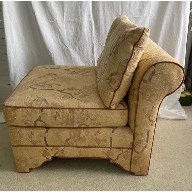 Vintage Hickory Slipper Chair | Chairish