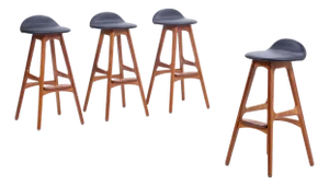 Vintage Bar Stool by Erik Buch, 1960s