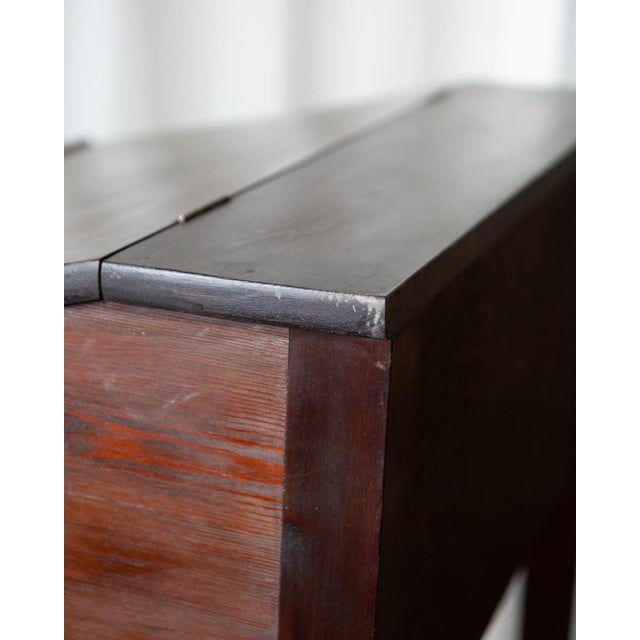 Mid 20th Century Scandinavian Pine Standing Desk For Sale - Image 17 of 18