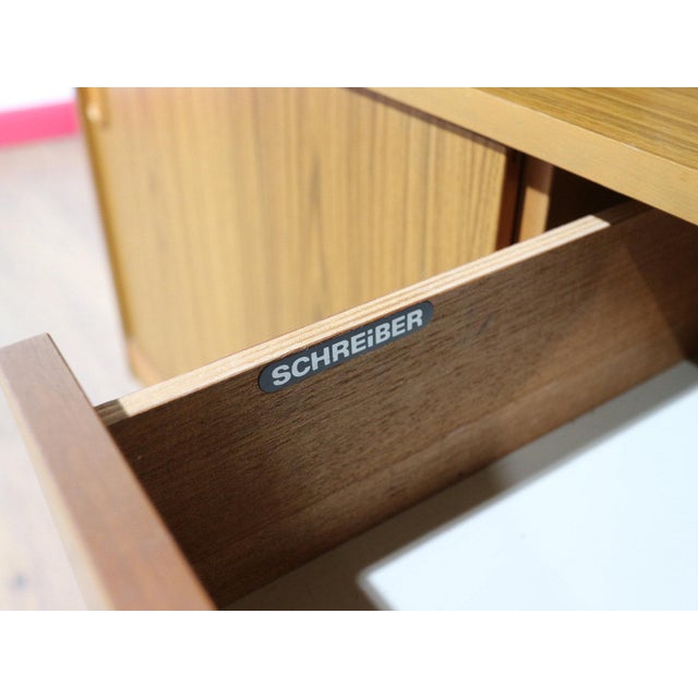 Mid Century Modern Vintage Schreiber Room Divider Display Cabinet For Sale - Image 13 of 15