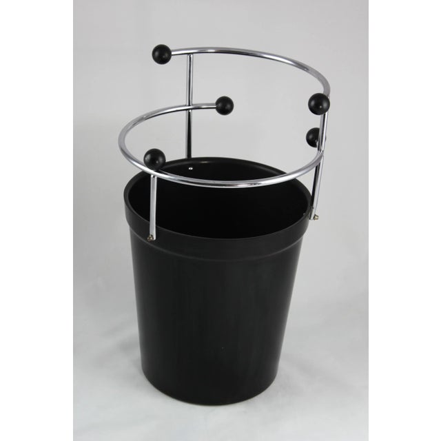 Metal Art Deco Umbrella Stand For Sale - Image 7 of 7