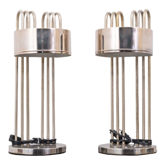 Vintage Bauhaus Lamps from Marcel Breuer, 1920s, Set of 2 For Sale