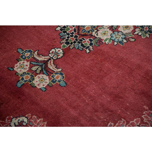 Vintage Arak Carpet 9'2" X 12' For Sale In New York - Image 6 of 15