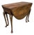 Burr Walnut Drop Flap Table, 1920 For Sale