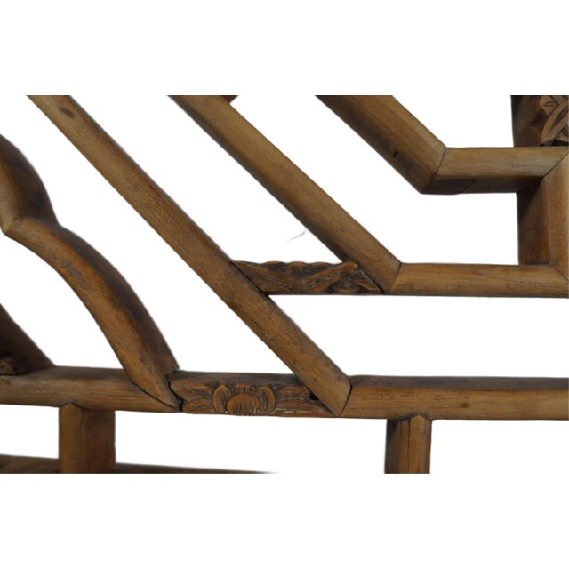 Antique Transom Window in a Geometric Design For Sale In Chicago - Image 6 of 11