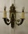 Neo Classical Large Brass Twin Wall Lights, 1890s, Set of 2 For Sale - Image 6 of 12