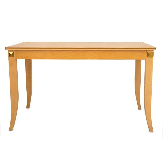 Sally Sirkin Lewis for J. Robert Scott Art Deco Style Desk and Chair Set For Sale - Image 4 of 7