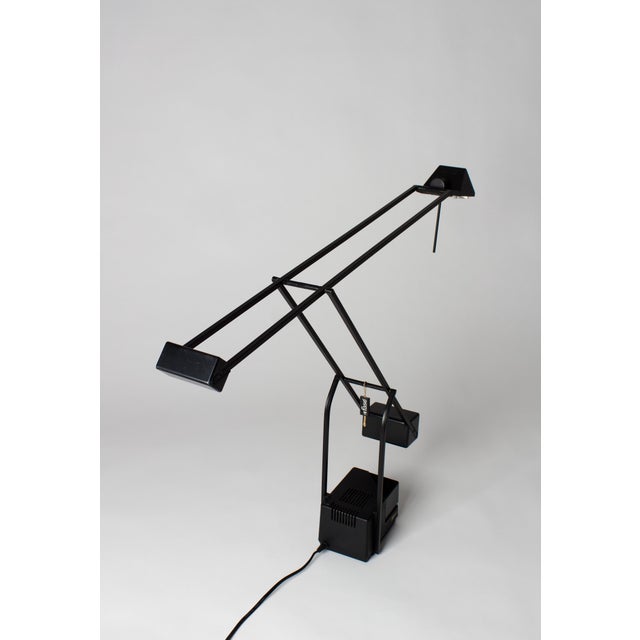 Spanish Fase Impala Table Lamp in Metal, 1980s For Sale - Image 4 of 13