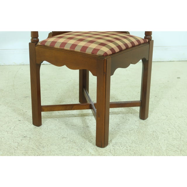 Approx: 30 Years Old Mahogany High Quality Construction 18 C. Design Traditional Style Stretcher Base Frame Condition:...