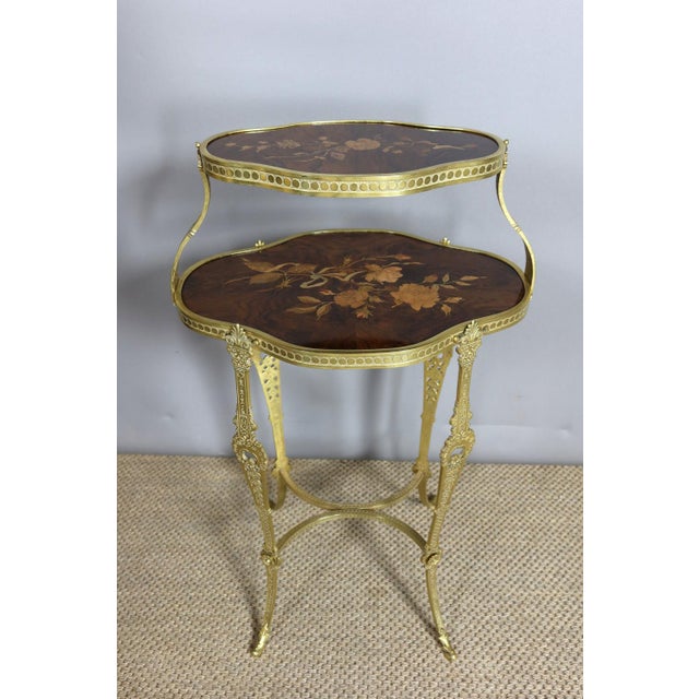 Inlaid Pedestal Table For Sale - Image 11 of 11