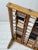 Vintage Oak Frame Cord/Yarn Bobbin Storage Rack, Circa 1940s-50s For Sale - Image 14 of 17