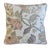 Custom-tailored pillow in Carole Fabrics cotton & linen fabric called "Comfort Zone Cashmere" with a beautiful floral...