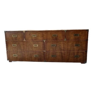 1970s Henredon Campaign Dresser For Sale