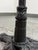 Charcoal Marble Top Industrial Cast Iron Bistro Table For Sale - Image 8 of 12