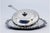 Butter Dish in Embossed Silver with Cut Glass Core, Knob Lid and Knife For Sale - Image 3 of 9