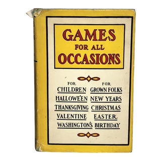 1930s Decorative Book for Game Room For Sale
