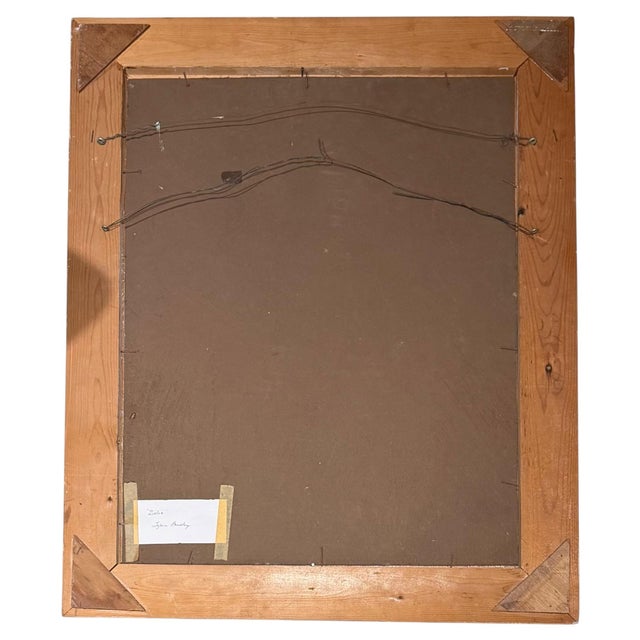 This evocative work presents Bradley’s interpretation of Delos, Greece, rendered with expressive brushwork and a nuanced...