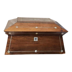 19th Century Victorian Sewing Box