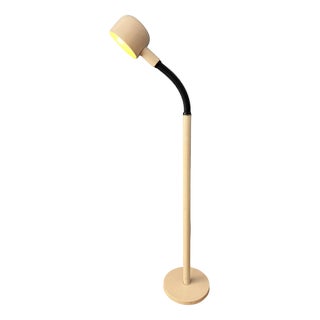 Mid-Century Space Age Gooseneck Cobra Floor Lamp For Sale