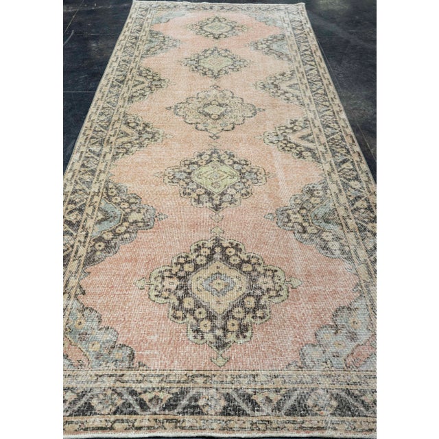 Turkish Vintage Rug 4'8" x 12' #21393 Explore a curated collection of hallway runners, wool rugs, and handmade...