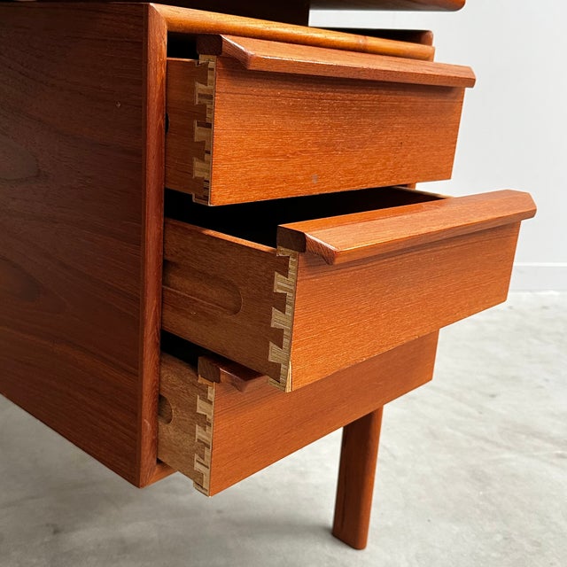 Vintage Danish Desk in Teak by GV Gasvig for GV Møbler, 1960s For Sale - Image 6 of 12