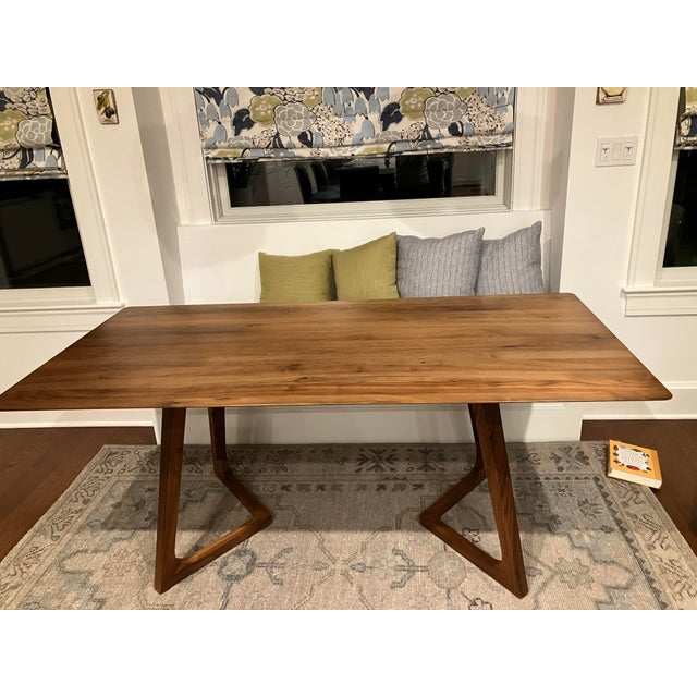 Modern Modern Ashwood 71 Inch Rectangle Table For Sale - Image 3 of 8