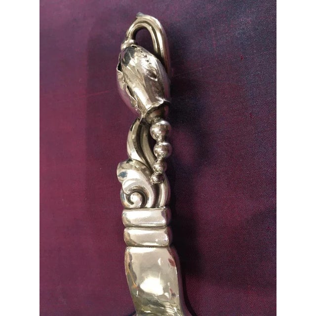 Designed in 1919 by Georg Jensen, made between 1933 and 1944. This piece has an attribution mark, I am sure that it is...